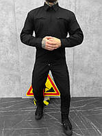 Тактический черный костюм, черная форма