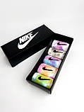 Нові кольори високі чоловічі Шкарпетки Nike / найк – TIe-Dye – (найк) Подарунковий набір у коробці 5 пар, фото 4