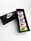 Нові кольори високі чоловічі Шкарпетки Nike / найк – TIe-Dye – (найк) Подарунковий набір у коробці 5 пар, фото 5