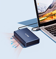 Зовнішня кишеня Acasis EC-7252 RAID Метал USB 3.0 для HDD 2.5"/2, фото 9