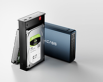 Зовнішня кишеня Acasis EC-7252 RAID Метал USB 3.0 для HDD 2.5"/2, фото 10