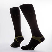 Термоноски "Viva" до - 20 °C / Теплые носки с системой фиксации пятки зеленые размер 35-37