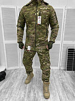 Армейский зимний костюм мультикам COMBAT, зимняя военная форма мультикам комбат