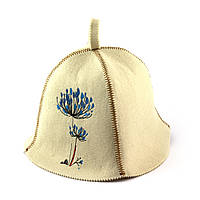 Банная шапка Luxyart Зонтик Белый (LA-348)