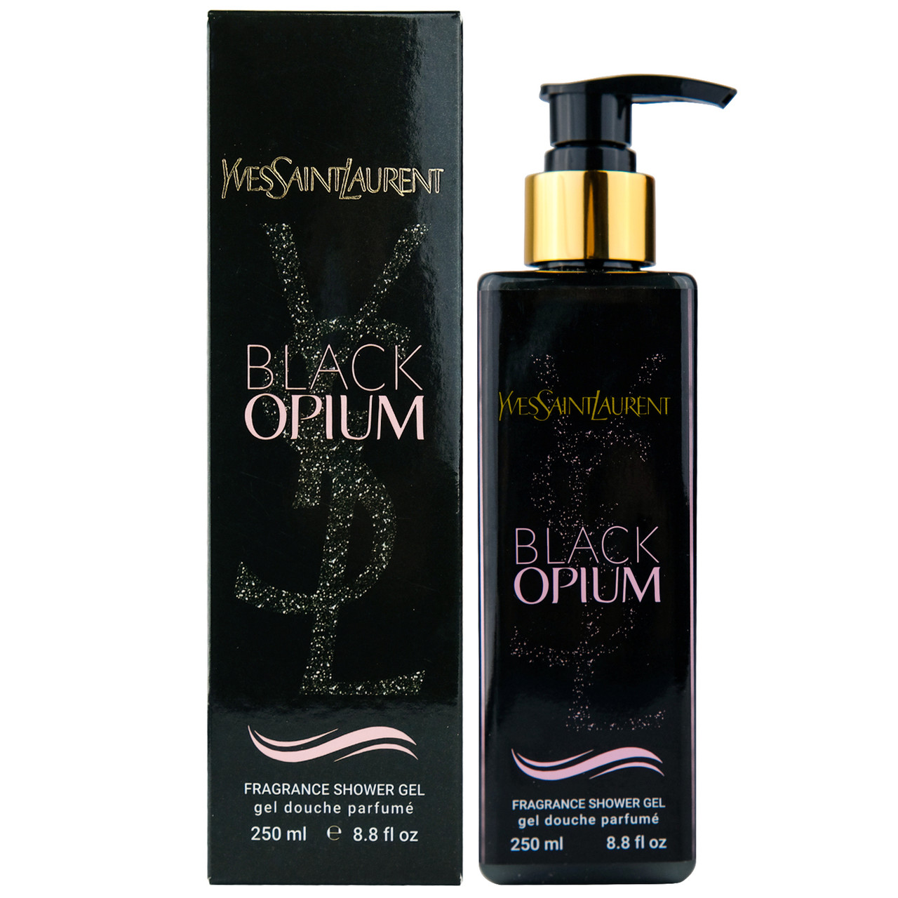 Парфумований гель для душу Yves Saint Laurent Black Opium Exclusive EURO 250 мл