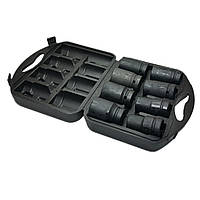 Набір головок для гайковерта 24, 27, 30, 32, 33, 36, 38, 41 мм ARM-G008