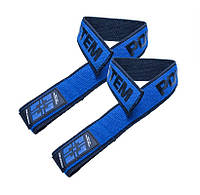 Кистевые ремни Power System PS-3401 Lifting Straps Duplex Черно-синий