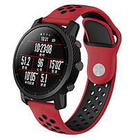 Ремешок BeWatch sport-style для Xiaomi Amazfit Stratos / Pace Red-Black (1020131.2)