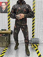 Тактический костюм DARK FOREST, армейский маскировочный костюм ЛЕС