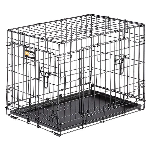 Металева клітка для дуже великих собак до 50 кг розкладна DOG-INN 120 Ferplast 23.8x 76.2 x h 81.2cm