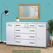 Великий комод для речей у спальню та вітальню О-4 , Місткий комод для дому