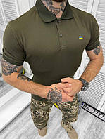 Поло Олива Ukraine ЛР6255 Тактическое поло футболка олива лакоста спорт