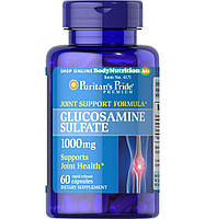 Глюкозамин сульфат Puritans Pride 1000 мг 60 капсул (31091)
