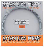 Теннисные струны Signum Pro Poly Megaforce 12.2 м Серый (115-0-0)