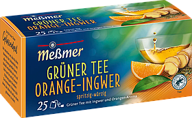 Чай Messmer Gruner Tee Orange Ingwer 25s 43g