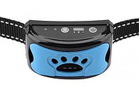 Ультразвуковий нашийник антилай для собак Pecute Y-8 Блакитний