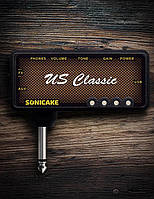 SONICAKE US Classic Plug-In USB Chargable Портативний кишеньковий гітарний підсилювач QAP-2