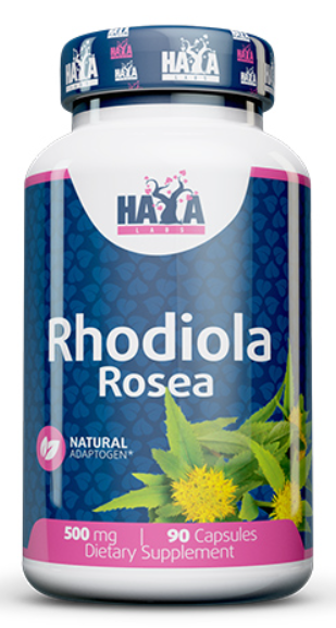 Адаптоген Haya Labs Rhodiola Rosea Extract 500 мг - 90 капс, фото 1