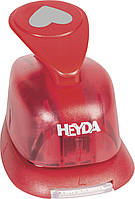 Дырокол фигурный Heyda сердце 1,7 см