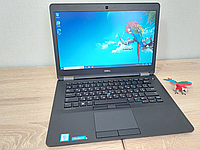 Легкий ноутбук для роботи Dell Latitude E7470, ультрабук i5-6300U/8Gb/SSD 256Gb/14.0" Full HD з європи