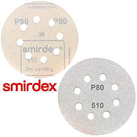 Абразивный диск P80 на липучке Velcro Smirdex 510 125мм