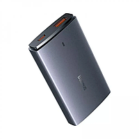 Зарядное устройство Baseus GaN5 Pro Ultra-Slim 65W 1Type-C+1USB+Cable Type-C to Type-C 100W CCGP150113 Grey