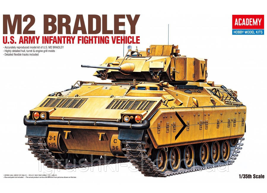 Збірна модель (1:35) M2 Bradley, фото 1