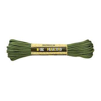 M-Tac паракорд 550 type III Army/Grass Stripes 30 м