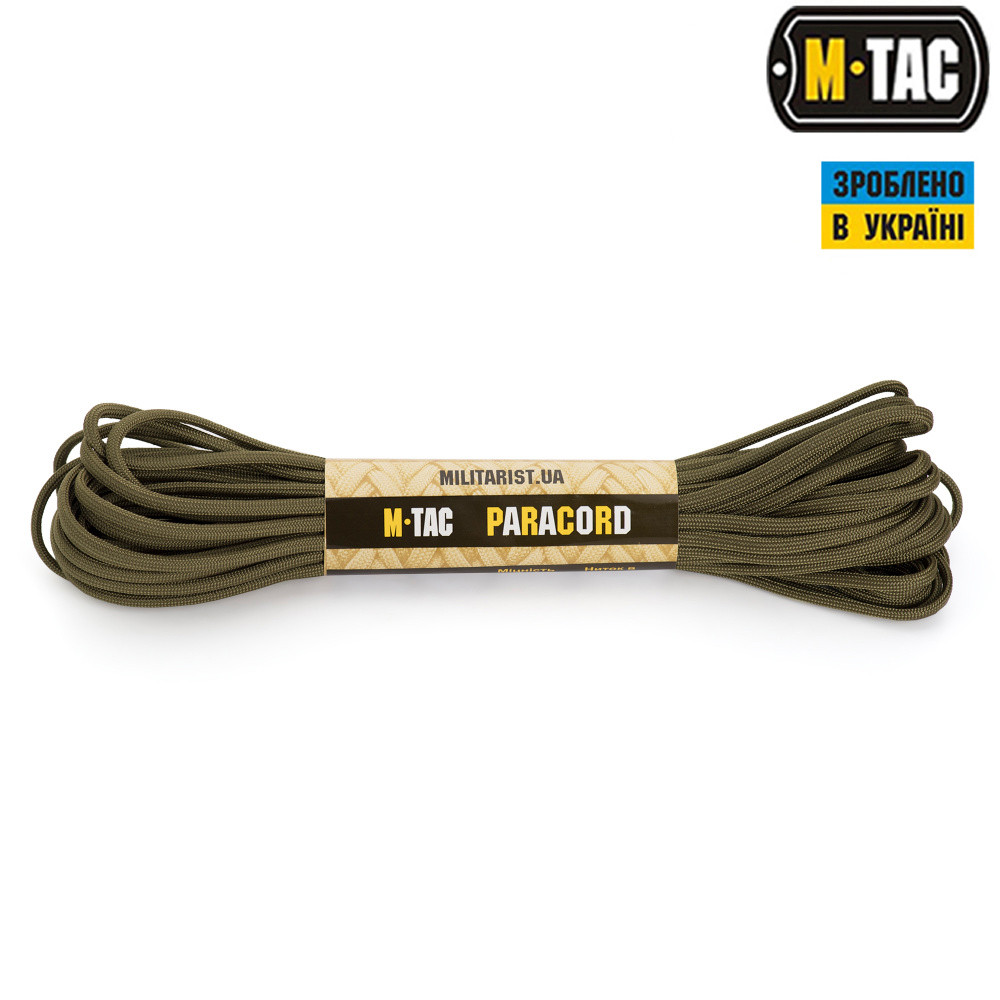 M-Tac паракорд 550 type III Army Green 15 м