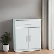 Міні комод для речей у спальню вітальню, вітальню коридор з 1 шухлядою та 2 дверцятами