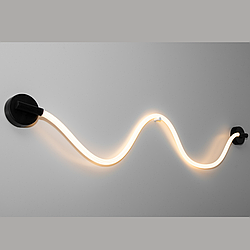 Настінний світильник Шнур Diasha 18W колір Чорний 9601-BK