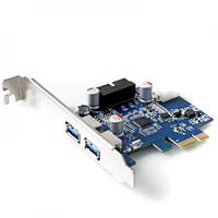 PCIe USB3.0 NEC Контроллер 2 port + 20pin гнездо