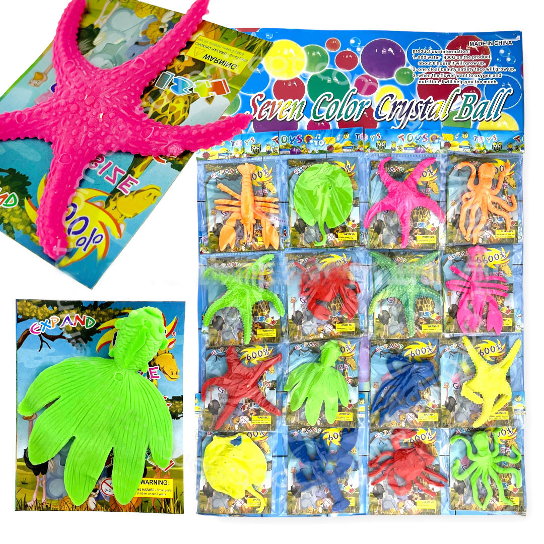 Іграшки розтушки Морські тварини 16 шт., фото 1