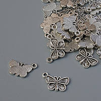 Фурнітура Підвіска Метелик d-14х9мм+- фасування 45шт+- 20грам купити біжутерію дешево оптом в інтернеті