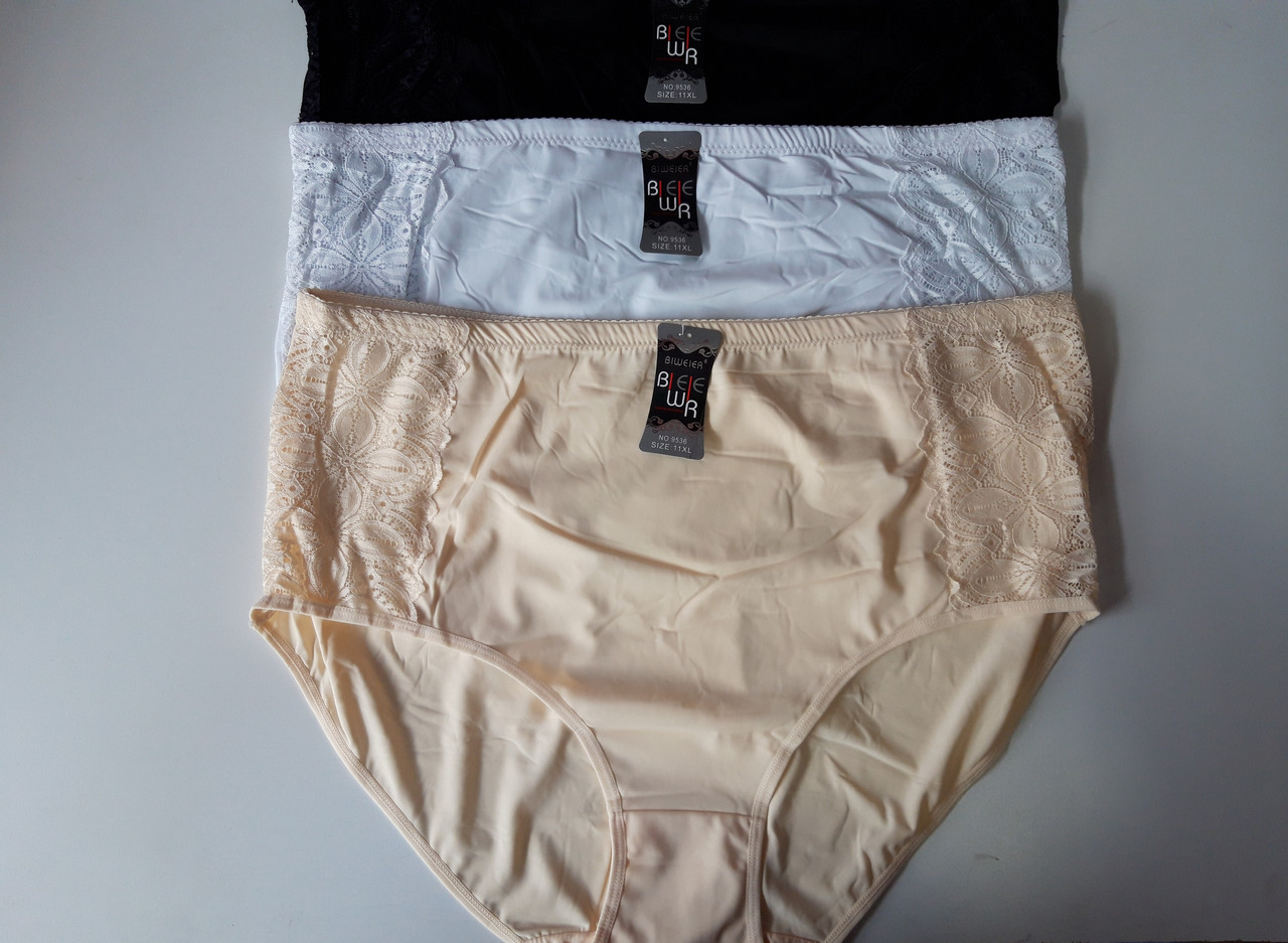 Трусики Мікрофіброві Великі Мікс 9шт (9536), фото 1