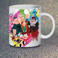 Чашка Fan Girl Гравити Фолз Gravity Falls New (14518) 330 мл Разноцветный