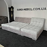 Розкладний диван з нішею в тканині новий, фото 2