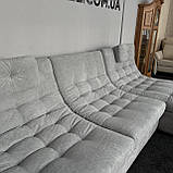 Розкладний диван з нішею в тканині новий, фото 9