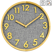 Годинник Кухонний Кварцовий Настінний для дому Technoline WT7235 Grey/Brown (WT7235) Німеччина, фото 3