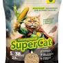 Кукурузный наполнитель Super Cat комкующийся для кошачьих туалетов 2.5 кг (3539Collar)