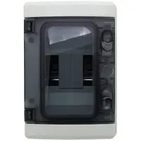 Коробка IP65, под 4 автоматов LEMANSO (TOP) накладная, пластик / LMA7407