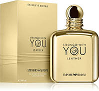 Парфюмированная вода мужская Giorgio Armani Emporio Armani Stronger With You Leather 100 мл (Original Quality)