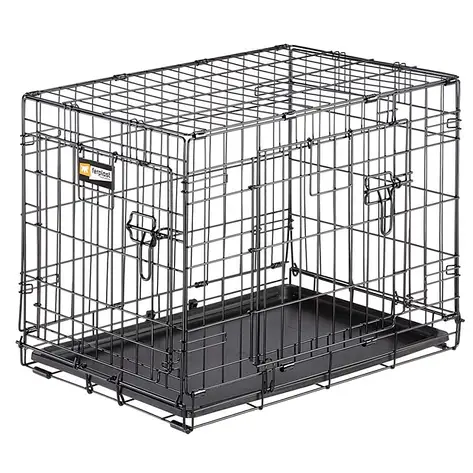 Металева клітка для дорослих собак до 40 кг розкладна DOG-INN 105 Ferplast 108.5x 72.7 x h 76.8cm, фото 1