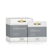 Yellow BLEACH 9 тонів, пудра для знебарвлення волосся сошетка 50 г