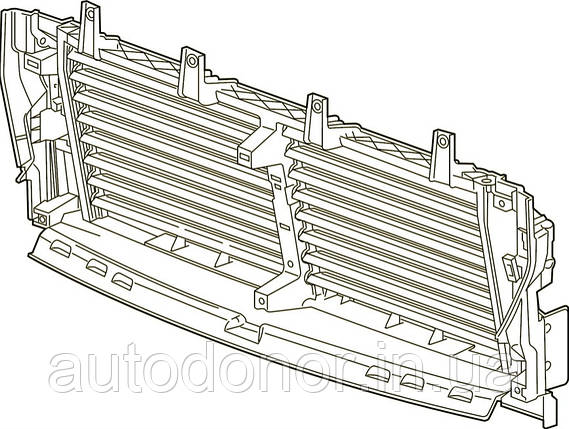 Жалюрка радіатора охолодження VW ID.4, ID.3, Audi Q4 E-tron (20-) 1EA-122-135-E, фото 1