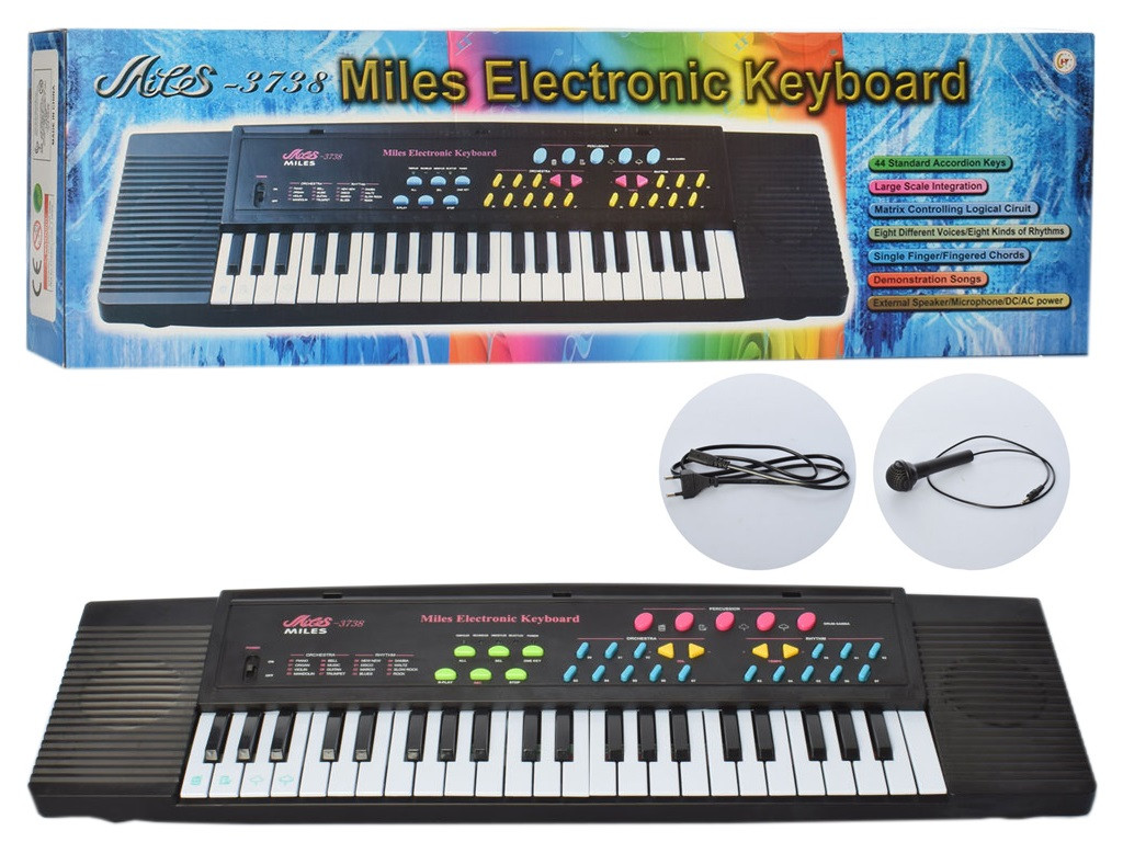 Дитячий синтезатор 3738, фото 1