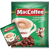 Суперцена! Кофейный напиток MacCoffee 3в1 Лесной орех 18г х 20 сашетов