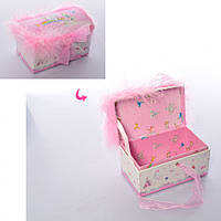Шкатулка для девочки форма коробки ShoppinGo Скринька для дівчинки форма коробки