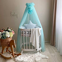 Балдахін із помпонами тіффані