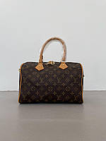 Женская сумка Луи Виттон коричневая Louis Vuitton Speedy 30 Brown